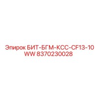 8370230028 БИТ-БГМ-КСС-CF13-10WW Epiroc
