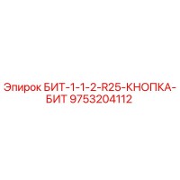 9753204112 БИТ-1-1-2-R25-КНОПКА-БИТ Epiroc