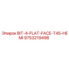 9753219498 BIT-4-FLAT-FACE-T45-HEMI Epiroc