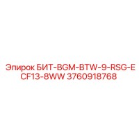 3760918768 БИТ-BGM-BTW-9-RSG-ECF13-8WW Эпирок