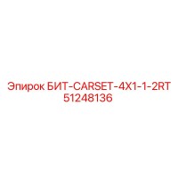 51248136 БИТ-CARSET-4X1-1-2RT Epiroc