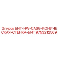 9753212569 БИТ-HW-CASG-КОНИЧЕСКАЯ-СТЕНКА-БИТ by Epiroc