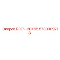 5730009718 БЛЕЧ-30X95 Epiroc