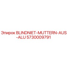 5730009791 BLINDNIET-MUTTERN-AUS-ALU Epiroc