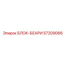 57209066 БЛОК-БЕАРИ Epiroc