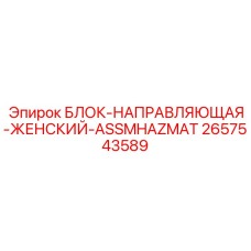 2657543589 БЛОК-НАПРАВЛЯЮЩАЯ-ЖЕНСКИЙ-ASSMHAZMAT Epiroc