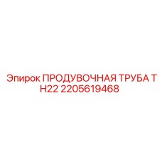 2205619468 ПРОДУВОЧНАЯ ТРУБА TH22 Epiroc