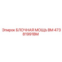 47381991BM БЛОЧНАЯ МОЩЬ BM Epiroc