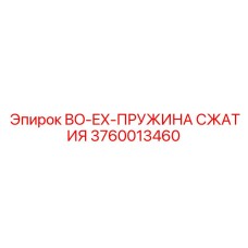 3760013460 BO-EX-ПРУЖИНА СЖАТИЯ Epiroc