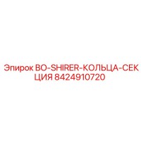 8424910720 BO-Shirer Кольца-Секция Epiroc
