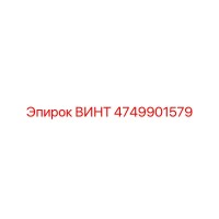 4749901579 Винт Epiroc