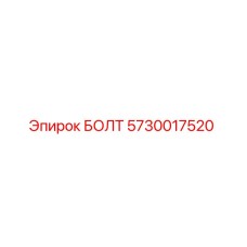 5730017520 БОЛТ Эпирок
