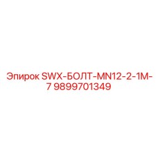 9899701349 SWX-БОЛТ-MN12-2-1M-7 Epiroc