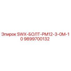 9899700132 SWX-БОЛТ-PM12-3-0M-10 Epiroc