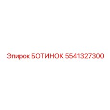 5541327300 БОТИНОК Epiroc