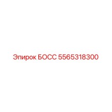 5565318300 БОСС Epiroc