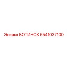 5541037100 БОТИНОК Epiroc