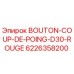 6226358200 BOUTON-COUP-DE-POING-D30-ROUGE Epiroc