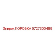 5727300489 КОРОБКА Epiroc
