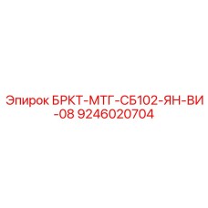 9246020704 БРКТ-МТГ-СБ102-ЯН-ВИ-08 (Epiroc)