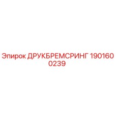 1901600239 ДРУКБРЕМСРИНГ (Epiroc)
