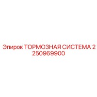 2250969900 ТОРМОЗНАЯ СИСТЕМА от Epiroc