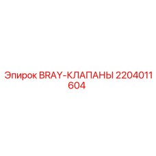 2204011604 BRAY-КЛАПАНЫ Epiroc