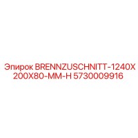 5730009916 BRENNZUSCHNITT-1240X200X80-MM-H Epiroc