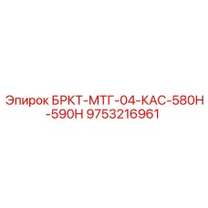 Крепление электронных модулей CAS артикул 9753216961
