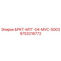 9753218772 БРКТ-МТГ-04-МУС-5003 Epiroc