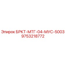 9753218772 БРКТ-МТГ-04-МУС-5003 Epiroc