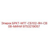 9753219057 БРКТ-МТГ-СБ102-ЯН-СВ08-МИНИ Epiroc