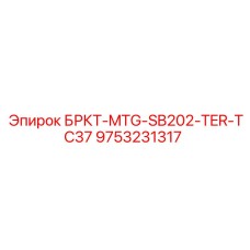 9753231317 БРКТ-MTG-SB202-TER-TC37 Epiroc