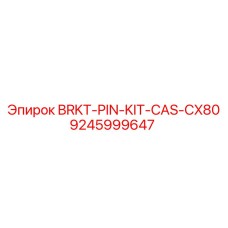 9245999647 BRKT-PIN-KIT-CAS-CX80 Epiroc