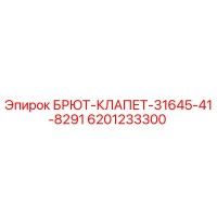 6201233300 БРЮТ-КЛАПЕТ-31645-41-8291 Epiroc