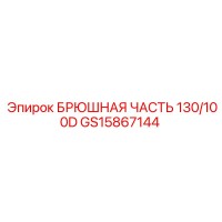 GS15867144 БРЮШНАЯ ЧАСТЬ 130/100D Epiroc
