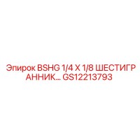 GS12213793 BSHG 1/4 X 1/8 ШЕСТИГРАННИК Epiroc