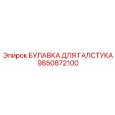 9850872100 БУЛАВКА ДЛЯ ГАЛСТУКА Epiroc