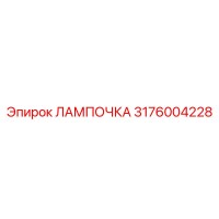 3176004228 ЛАМПОЧКА Epiroc
