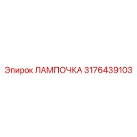 3176439103 ЛАМПОЧКА Epiroc