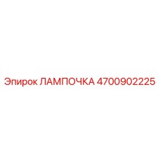 4700902225 ЛАМПОЧКА Epiroc
