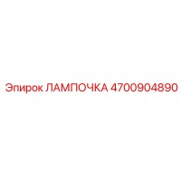 4700904890 ЛАМПОЧКА Epiroc