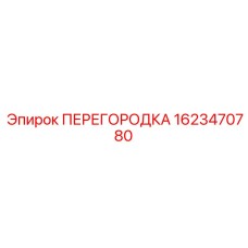 1623470780 ПЕРЕГОРОДКА Epiroc