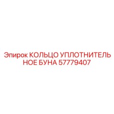 57779407 КОЛЬЦО УПЛОТНИТЕЛЬНОЕ БУНА Epiroc