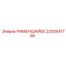 2200541790 РИМЕНШАЙБЕ Epiroc
