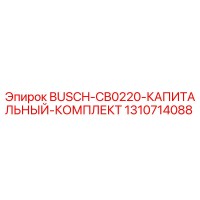 1310714088 BUSCH-CB0220 КАПИТАЛЬНЫЙ КОМПЛЕКТ Epiroc