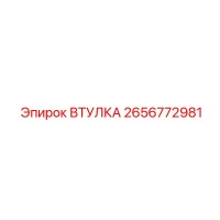 2656772981 ВТУЛКА Эпирок