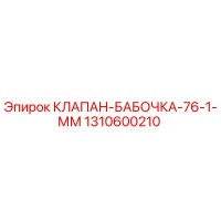 1310600210 КЛАПАН-БАБОЧКА-76-1-ММ Epiroc