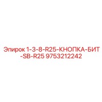 9753212242 1-3-8-R25-КНОПКА-БИТ-SB-R25 Epiroc