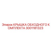 3001181323 КРЫШКА ОБХОДНОГО КОМПЛЕКТА Epiroc